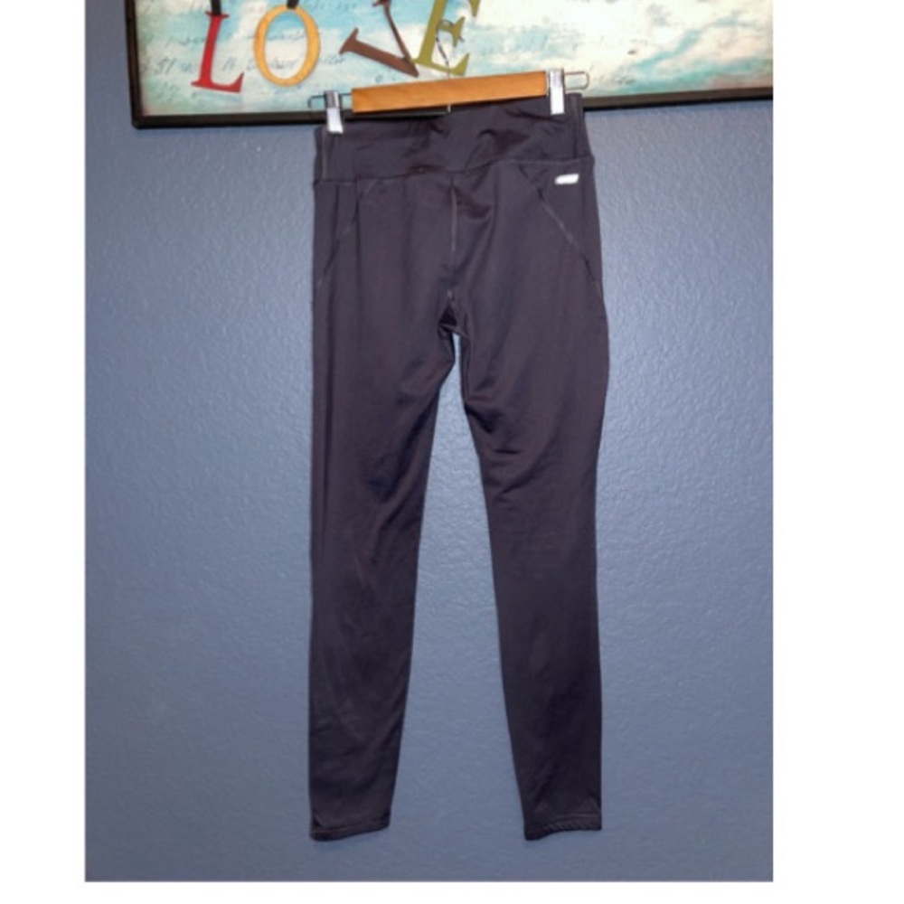 DANSKIN Women's Athletic Yoga Workout Pants Elastic Waist Grey Size X-Small - Picture 7 of 15